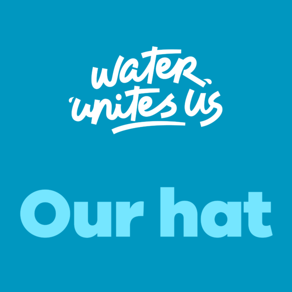 Our Water Unites Us Hat - Image 2